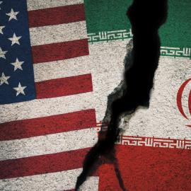 Σημαία ΗΠΑ και Ιράν