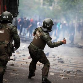 Αντιμετώπιση διαδηλώσεων Χιλή