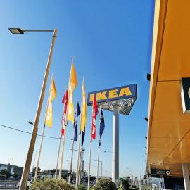 Κατάστημα IKEA εξωτερικά