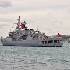Τουρκική φρεγάτα θάλασσα