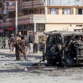 Κατεστραμμένο αυτοκίνητο Καμπούλ