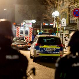 Γερμανική Αστυνομία νύχτα