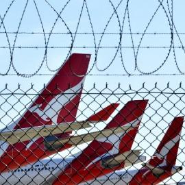Αεροσκάφος Qantas φράχτης