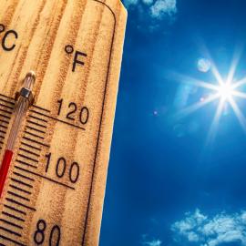 Θερμόμετρο και καύσωνας
