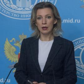 Μαρία Ζαχάροβα συνέντευξη τύπου