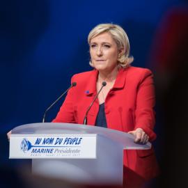 Μαρίν Λε Πεν ομιλία