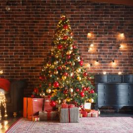 Χριστουγεννιάτικο δέντρο σαλόνι