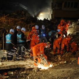 Διάσωση μετά από σεισμό