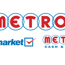Λογότυπο METRO εταιρείας