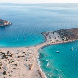 Ελαφόνησος παραλία θέα