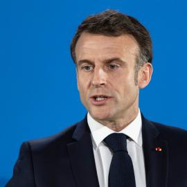 Εμμανουέλ Μακρόν πορτρέτο
