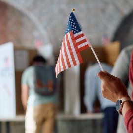 Αμερικανική σημαία εκλογές