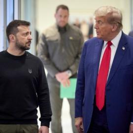 Ντόναλντ Τραμπ Βολοντίμιρ Ζελένσκι