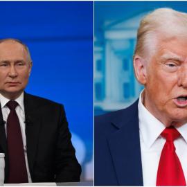 Βλαντίμιρ Πούτιν και Ντόναλντ Τραμπ