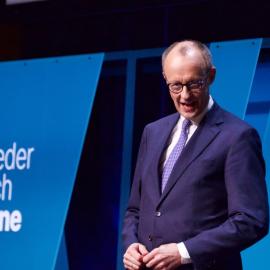 Φρίντριχ Μερτς ομιλία