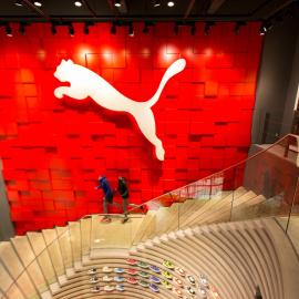 Κατάστημα Puma εσωτερικό