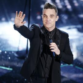 Ρόμπι Γουίλιαμς στη σκηνή