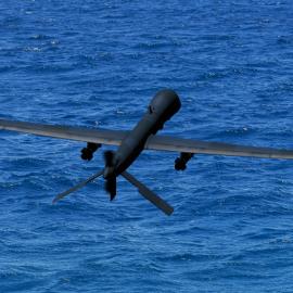 Drone πάνω από θάλασσα