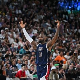 ΛεΜπρόν Τζέιμς στο γήπεδο