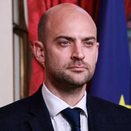 Γάλλος υπουργός πορτρέτο