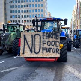 Διαμαρτυρία αγροτών Βρυξέλλες