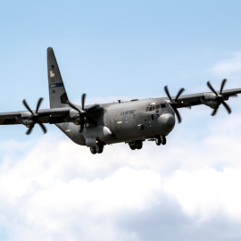 Αεροσκάφος C-130 εν πτήσει
