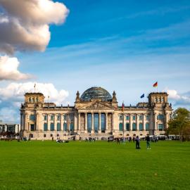 Γερμανικό Κοινοβούλιο εξωτερική όψη