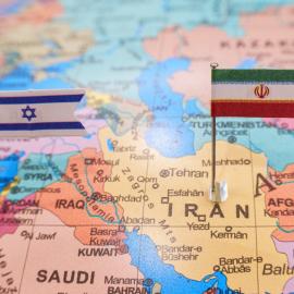 Χάρτης Ιράν Ισραήλ