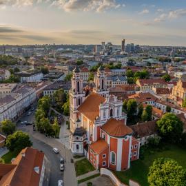 Βίλνιους πανοραμική θέα