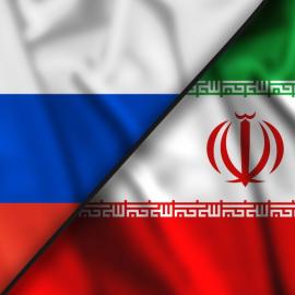 Σημαίες Ρωσίας Ιράν