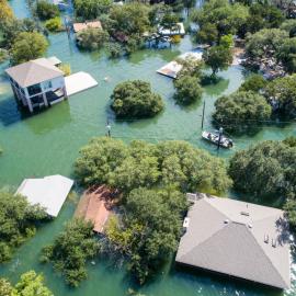 Πλημμυρισμένα σπίτια ΗΠΑ