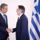 Κυριάκος Μητσοτάκης χειραψία
