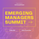 Σύνοδος Emerging Managers