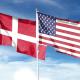 Σημαίες Δανίας ΗΠΑ